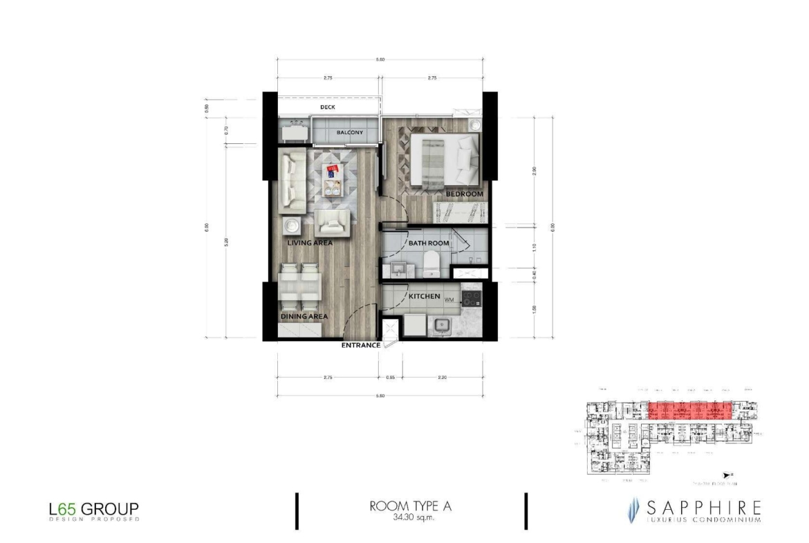 SAPPHIRE RAMA III-Room Plan
