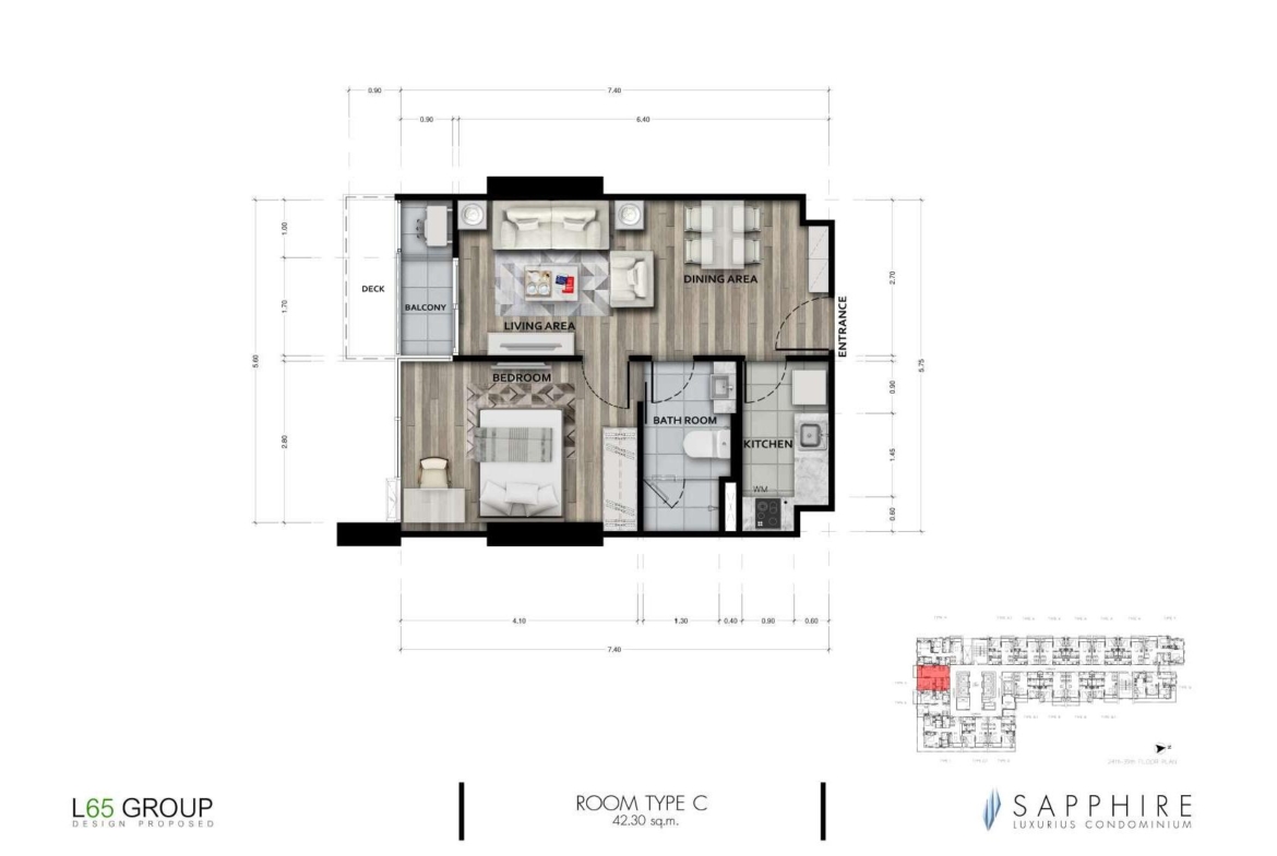 SAPPHIRE RAMA III-Room Plan