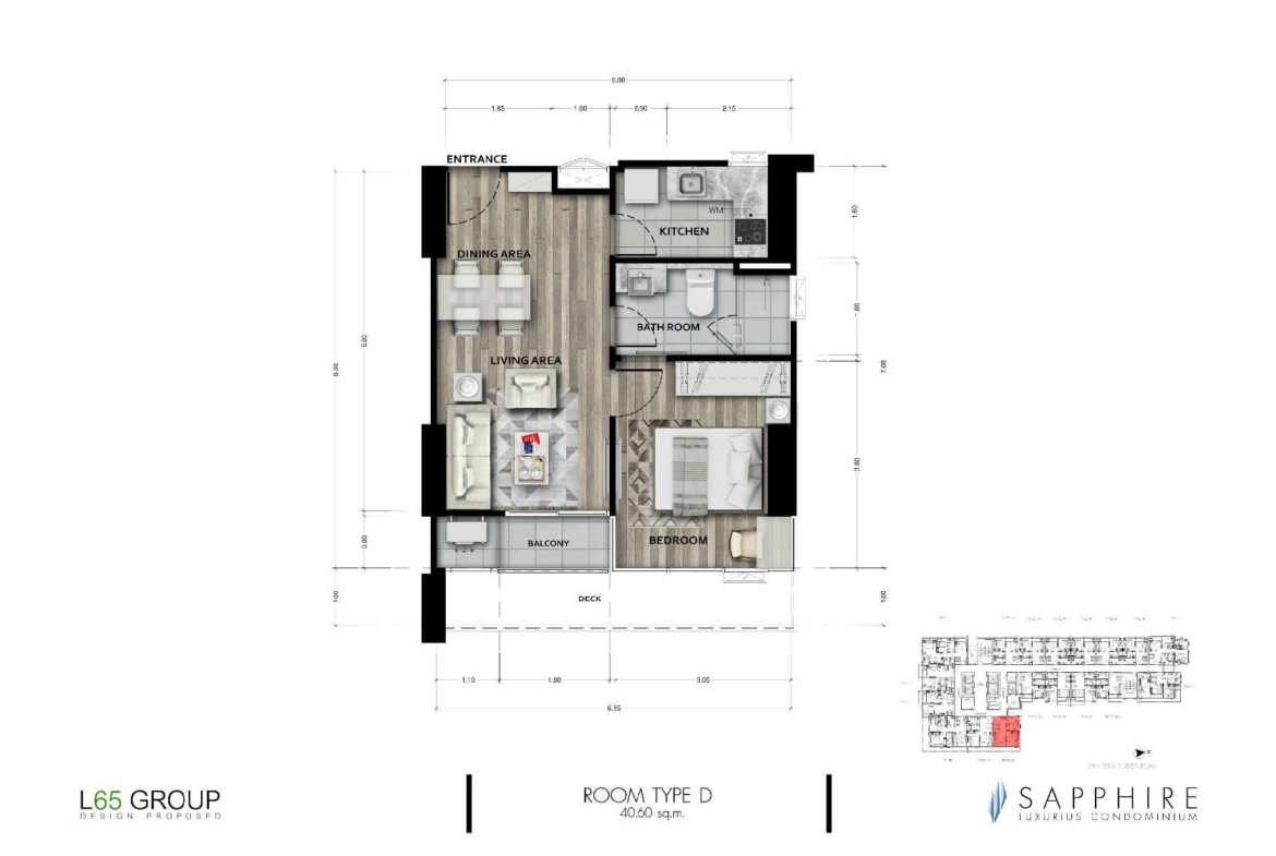 SAPPHIRE RAMA III-Room Plan