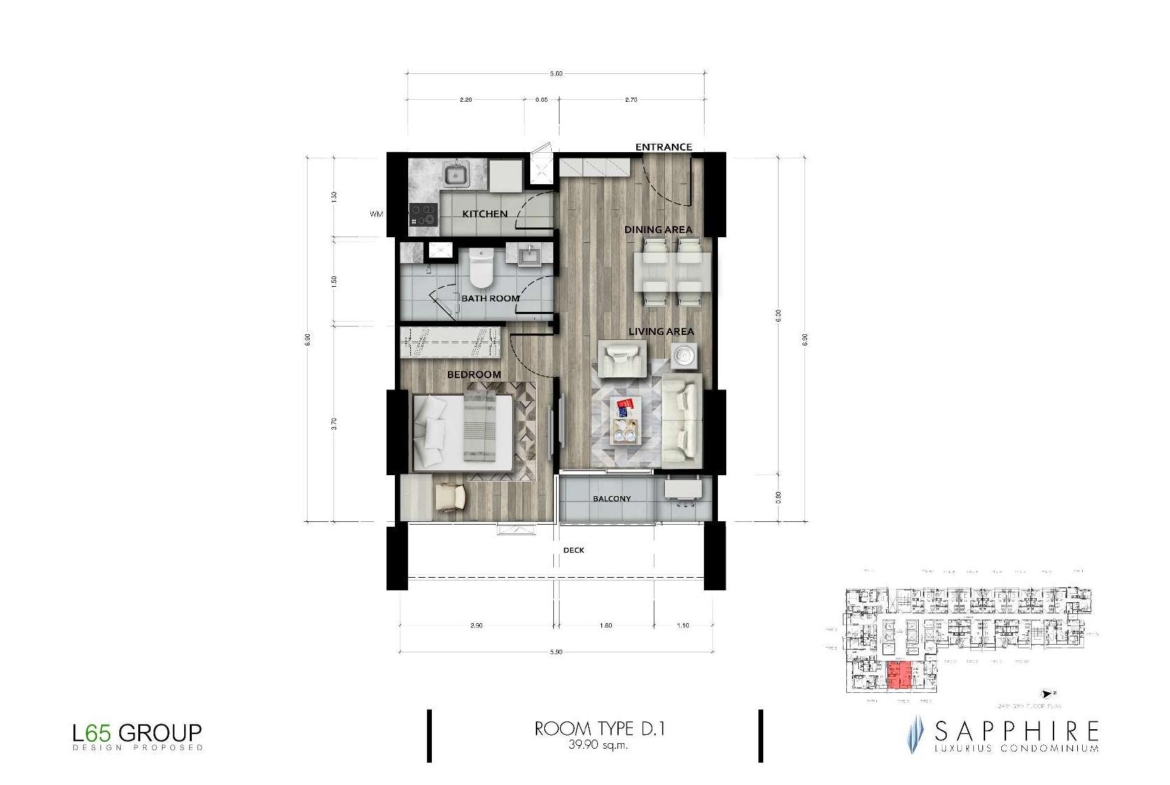 SAPPHIRE RAMA III-Room Plan