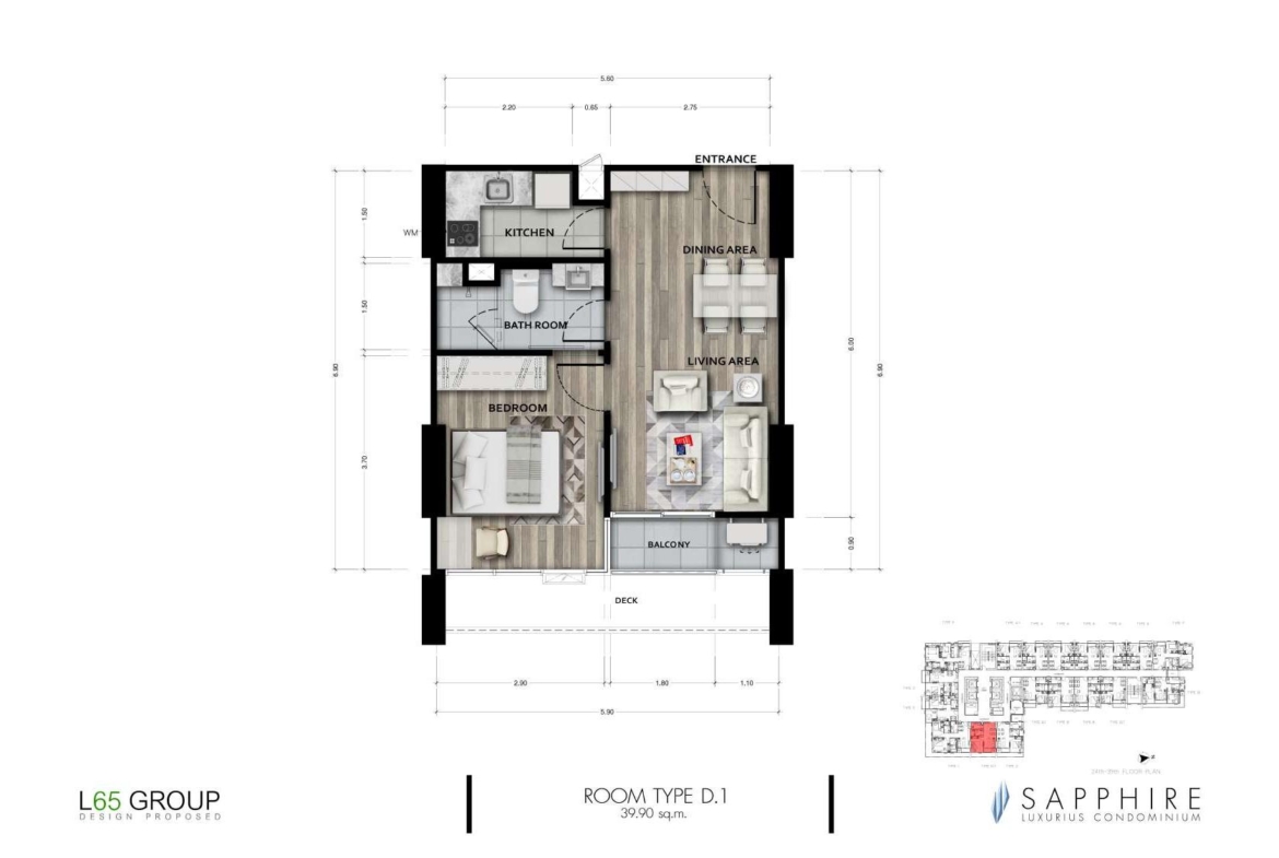 SAPPHIRE RAMA III-Room Plan
