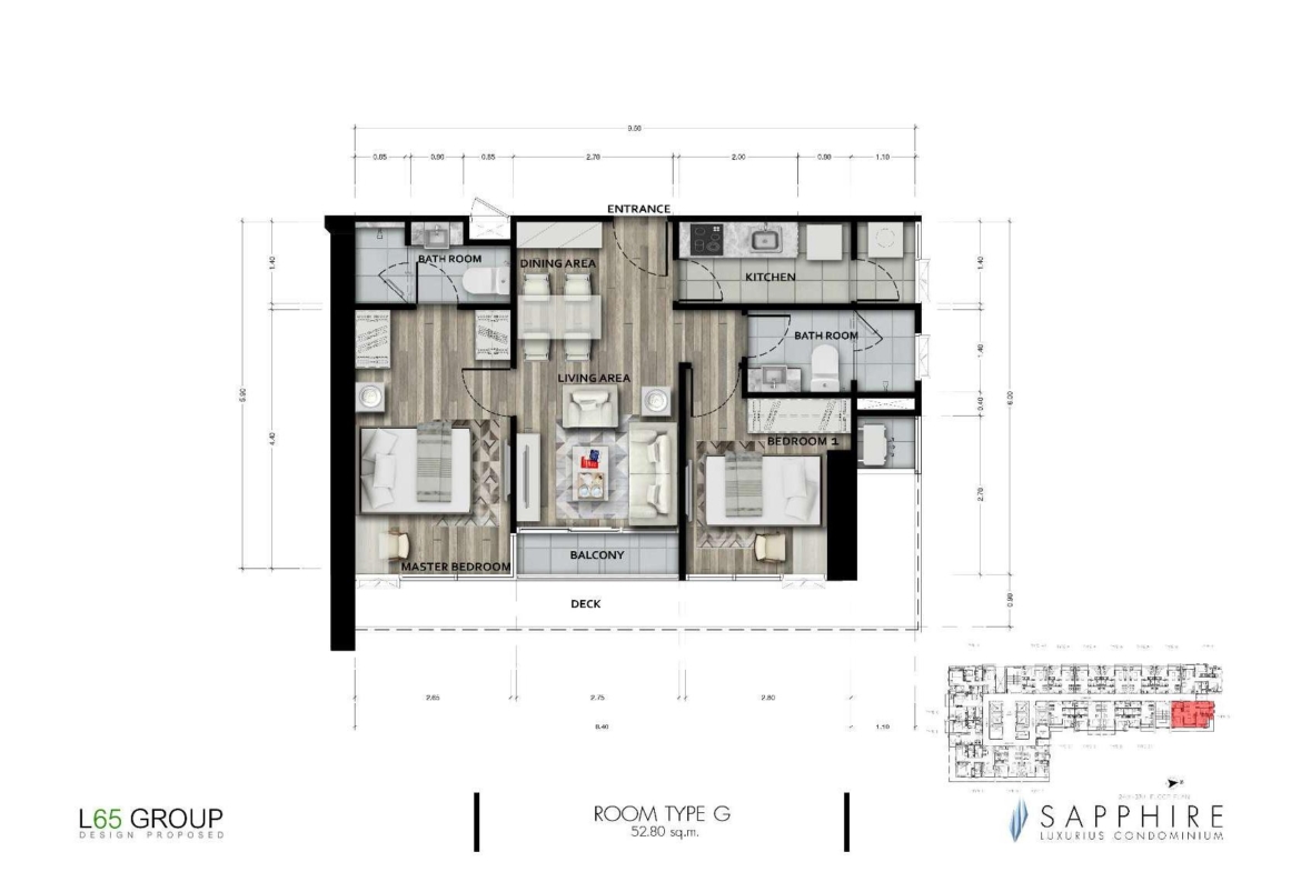 SAPPHIRE RAMA III-Room Plan