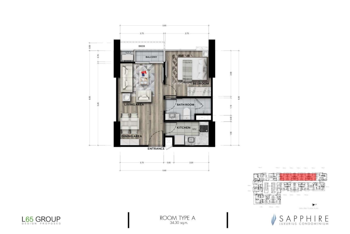 SAPPHIRE RAMA III-Room Plan