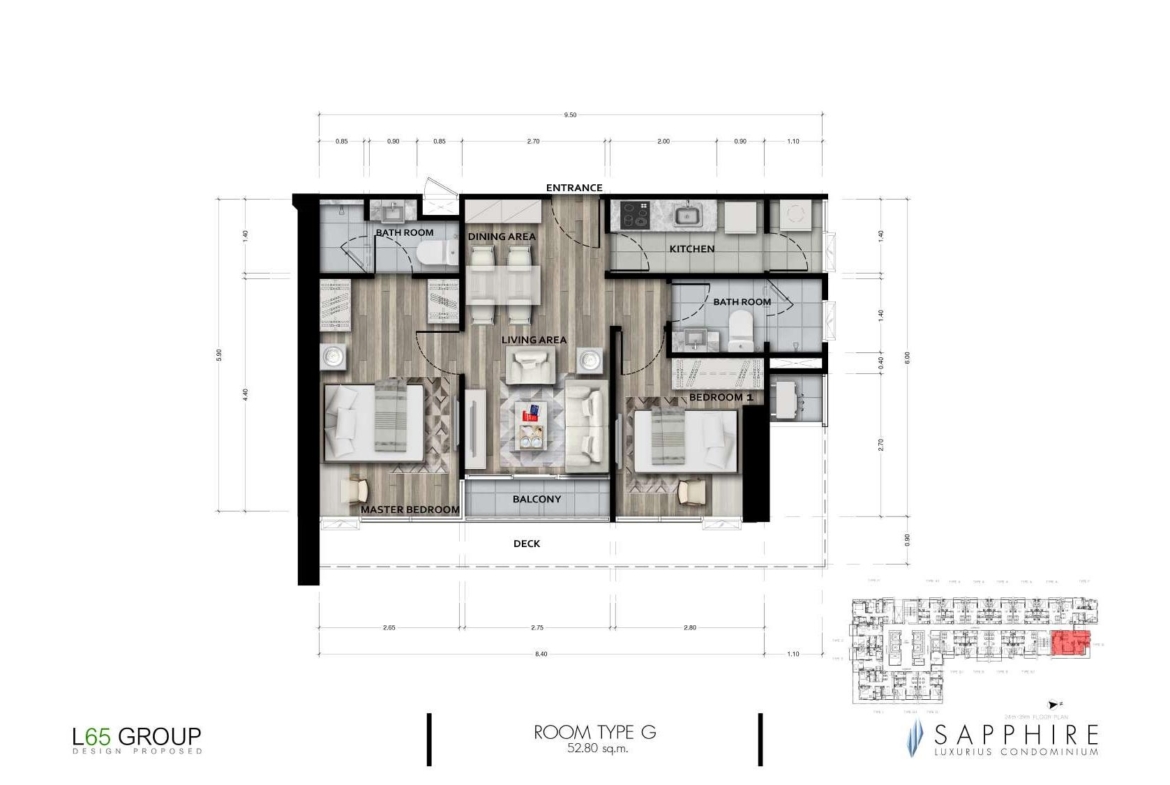 SAPPHIRE RAMA III-Room Plan