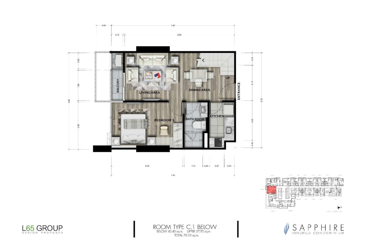 SAPPHIRE RAMA III-Room Plan