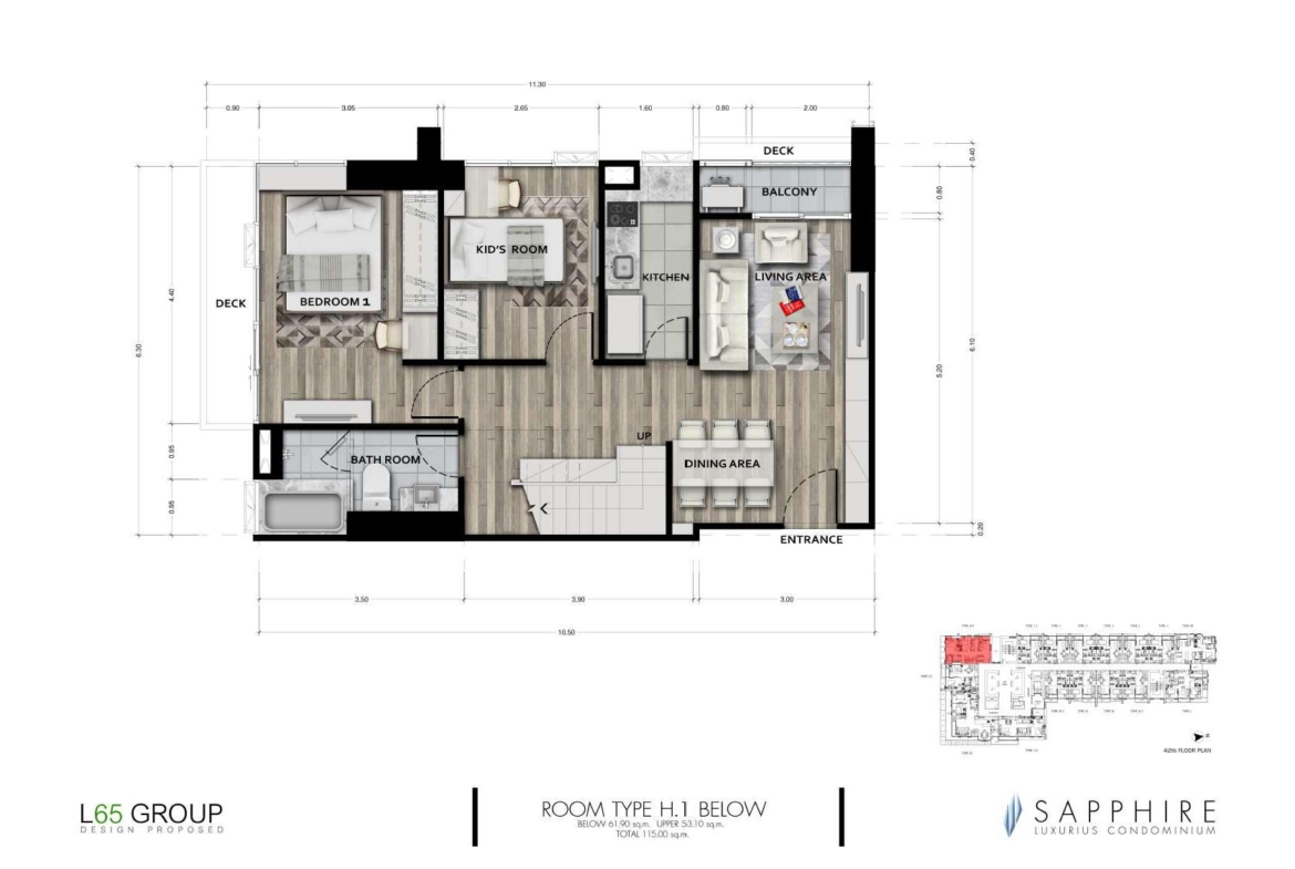 SAPPHIRE RAMA III-Room Plan
