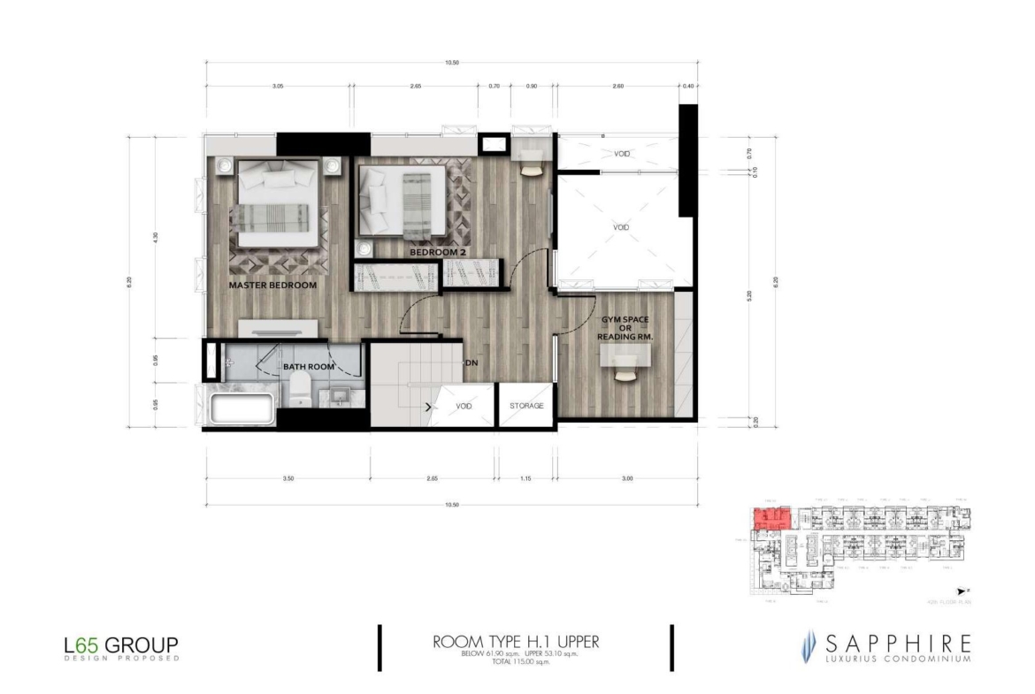 SAPPHIRE RAMA III-Room Plan