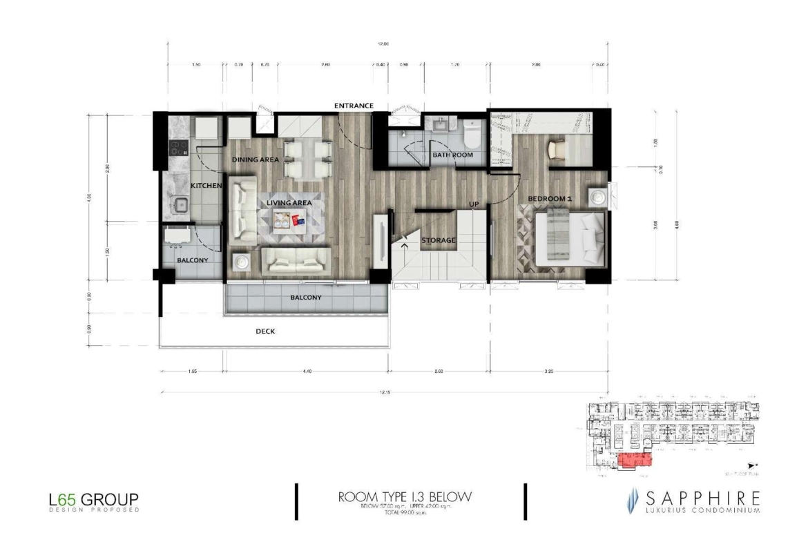 SAPPHIRE RAMA III-Room Plan