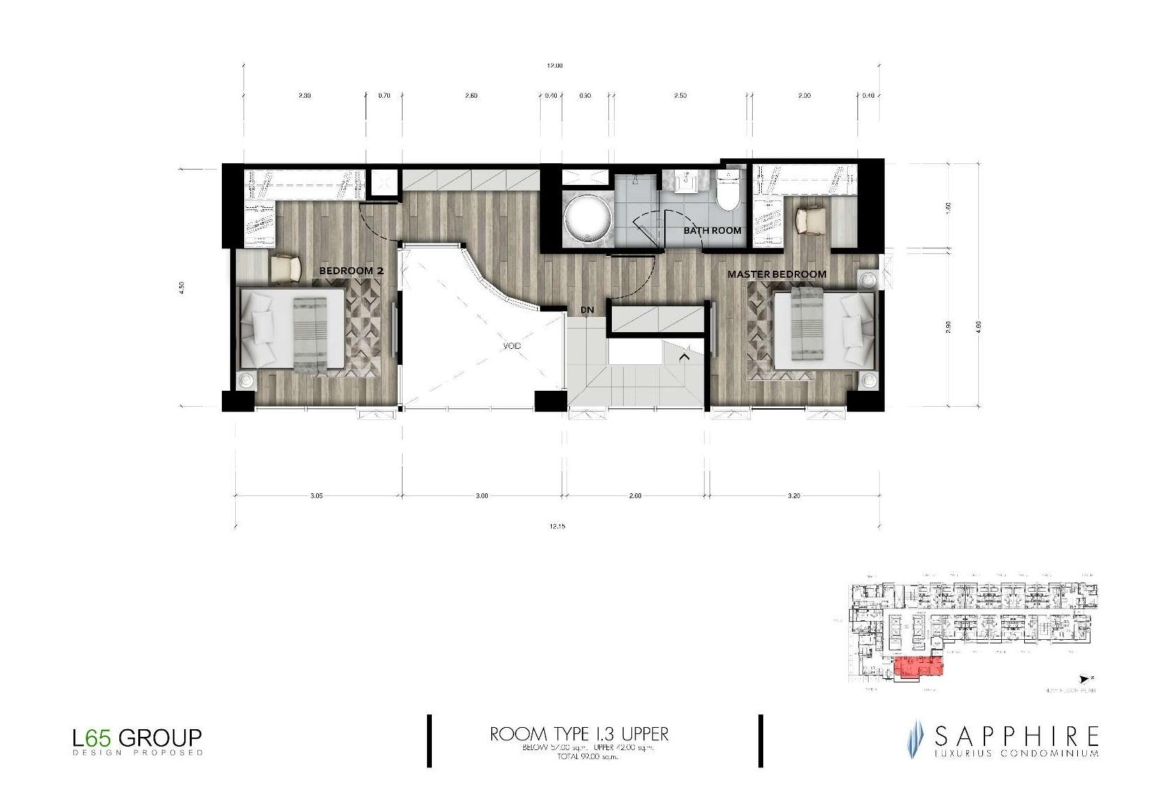 SAPPHIRE RAMA III-Room Plan