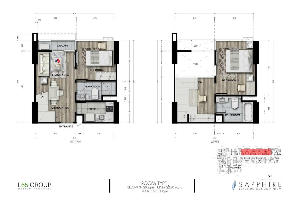 SAPPHIRE RAMA III-Room Plan