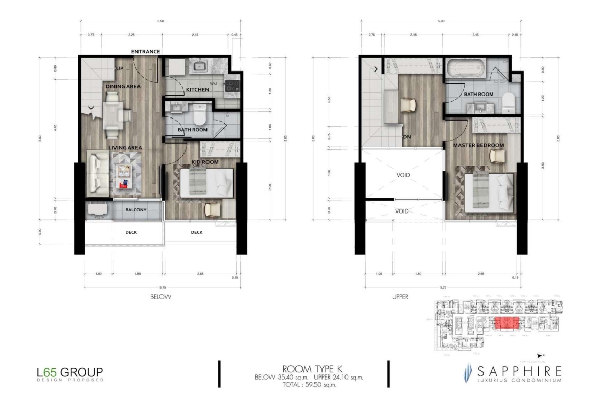 SAPPHIRE RAMA III-Room Plan