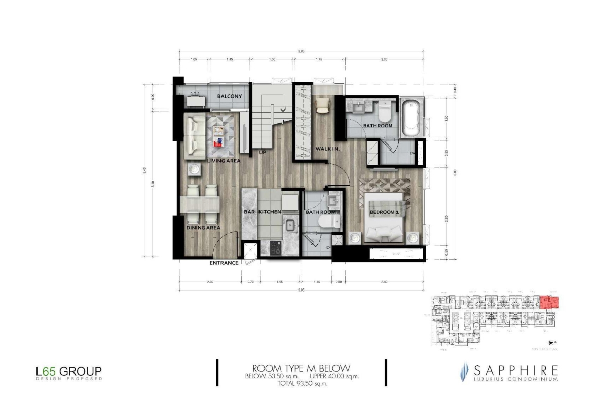 SAPPHIRE RAMA III-Room Plan