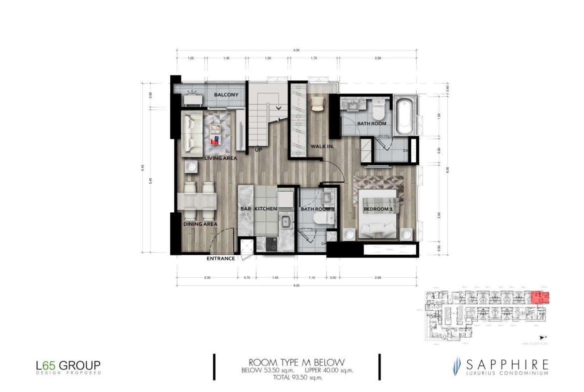 SAPPHIRE RAMA III-Room Plan