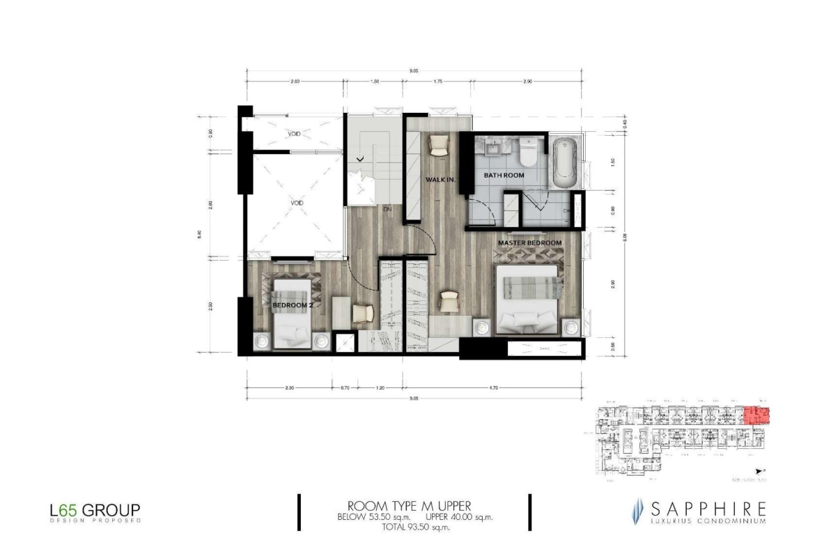 SAPPHIRE RAMA III-Room Plan