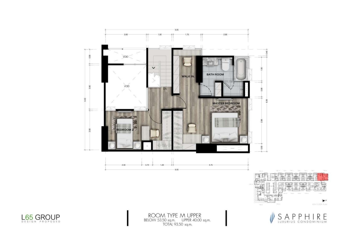 SAPPHIRE RAMA III-Room Plan