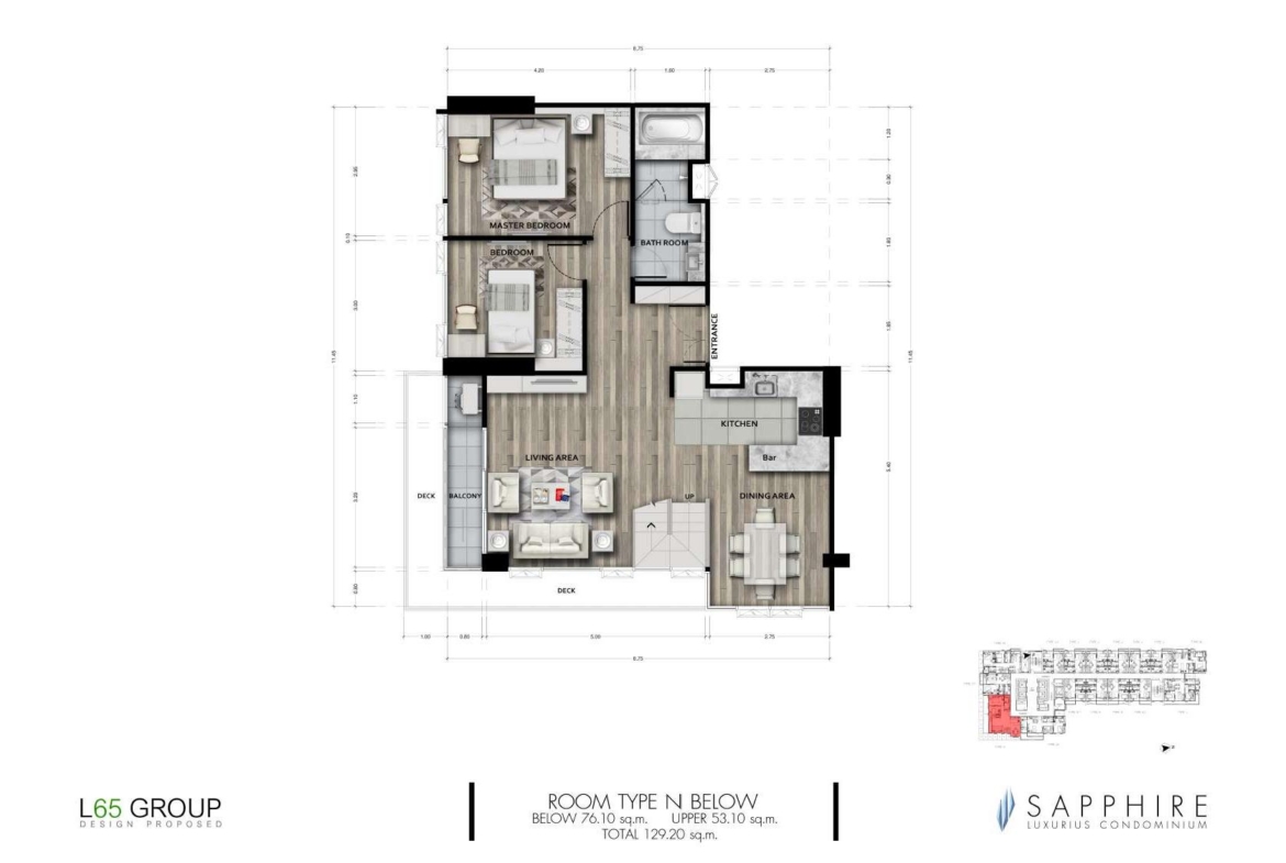 SAPPHIRE RAMA III-Room Plan