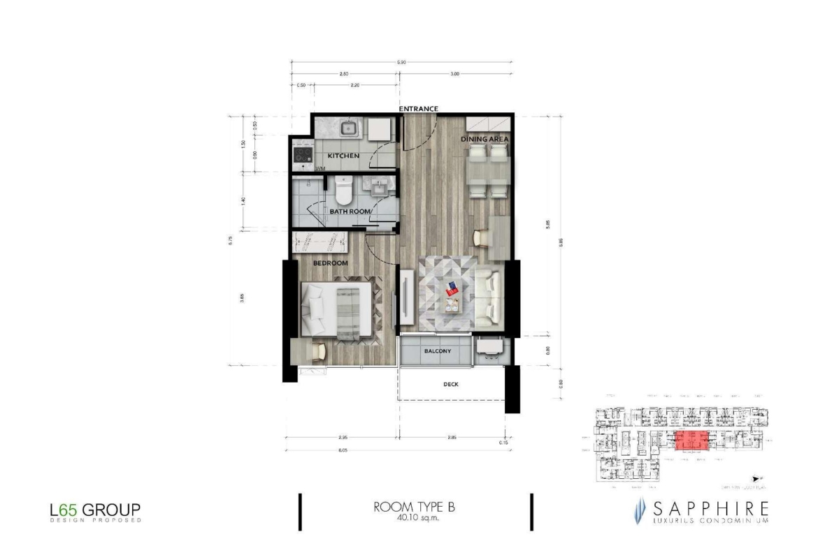 SAPPHIRE RAMA III-Room Plan