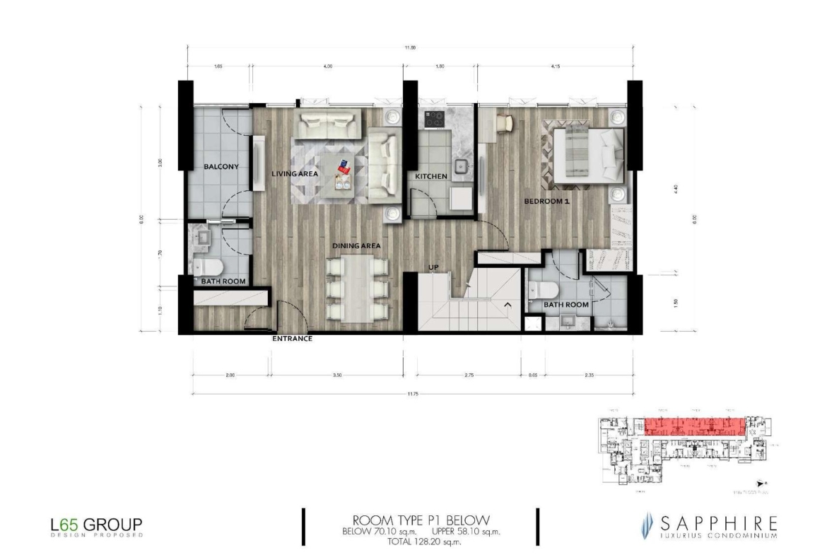 SAPPHIRE RAMA III-Room Plan