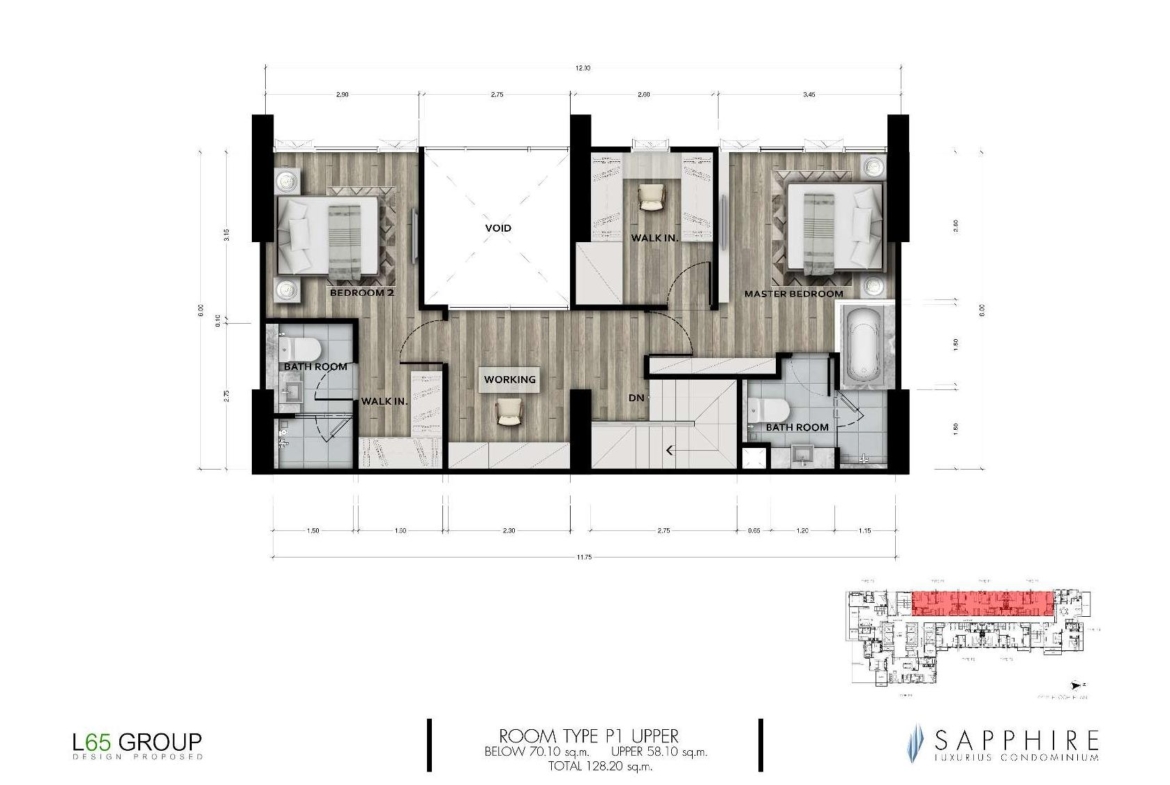 SAPPHIRE RAMA III-Room Plan