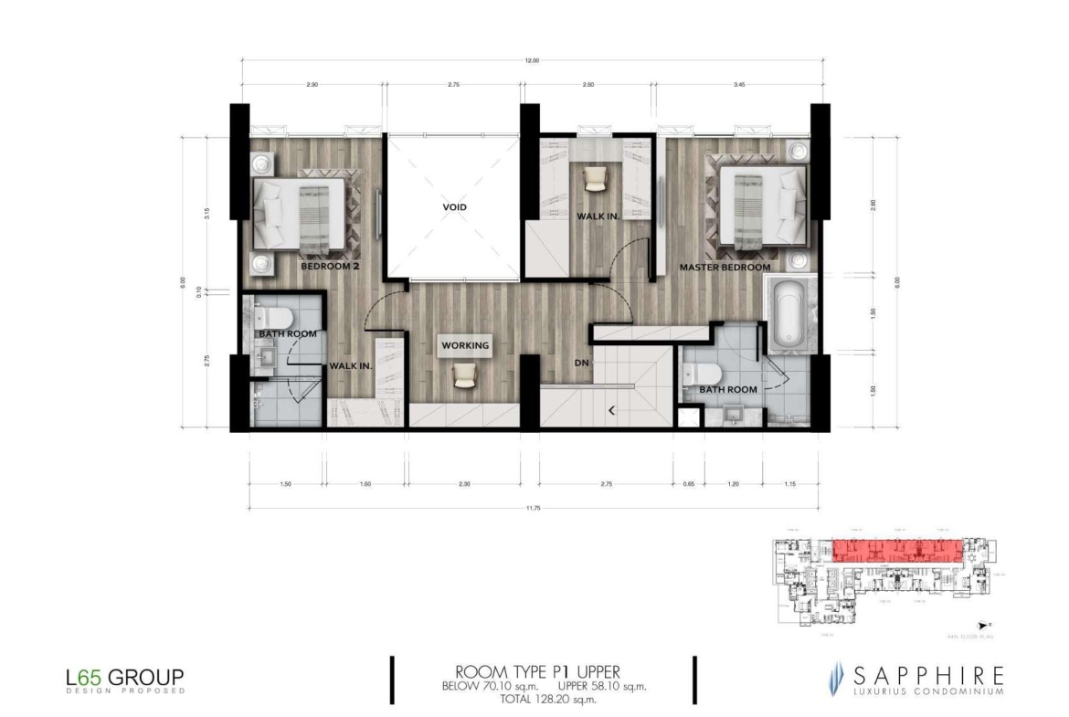 SAPPHIRE RAMA III-Room Plan