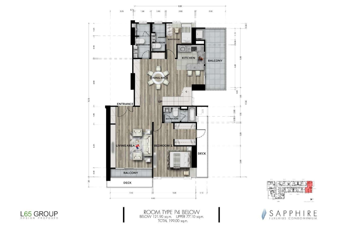 SAPPHIRE RAMA III-Room Plan