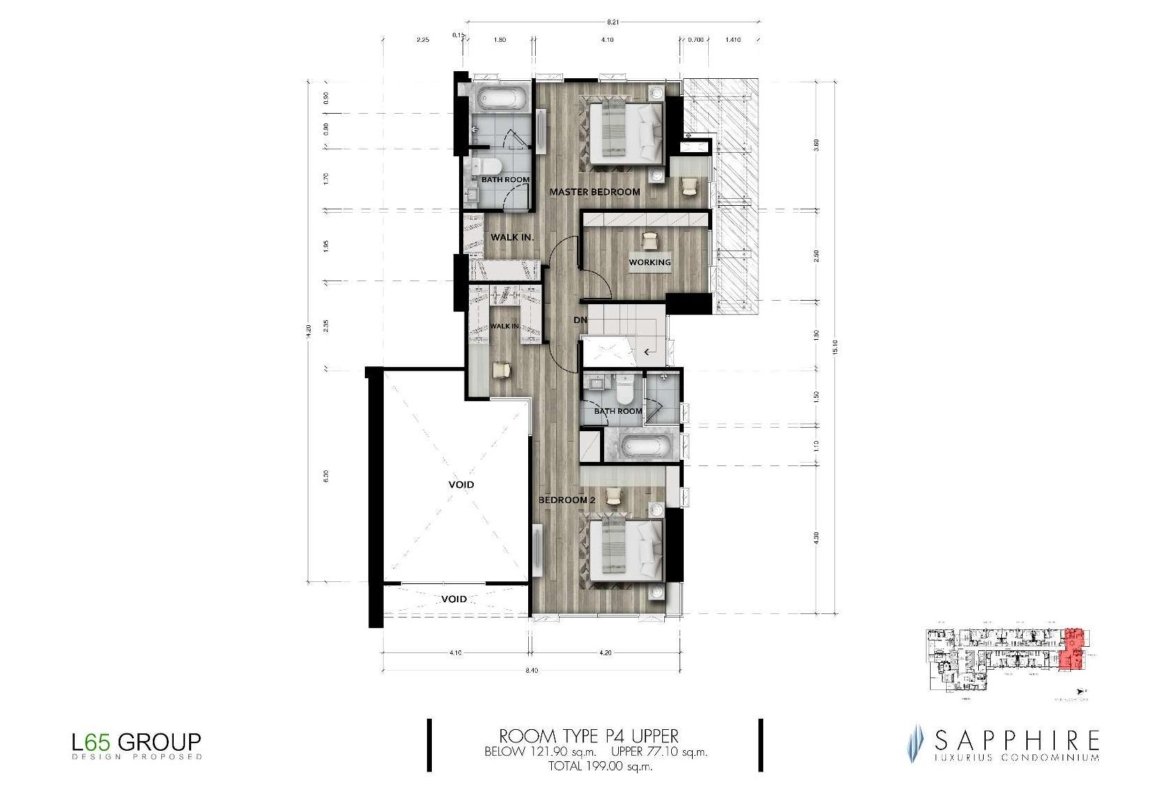 SAPPHIRE RAMA III-Room Plan