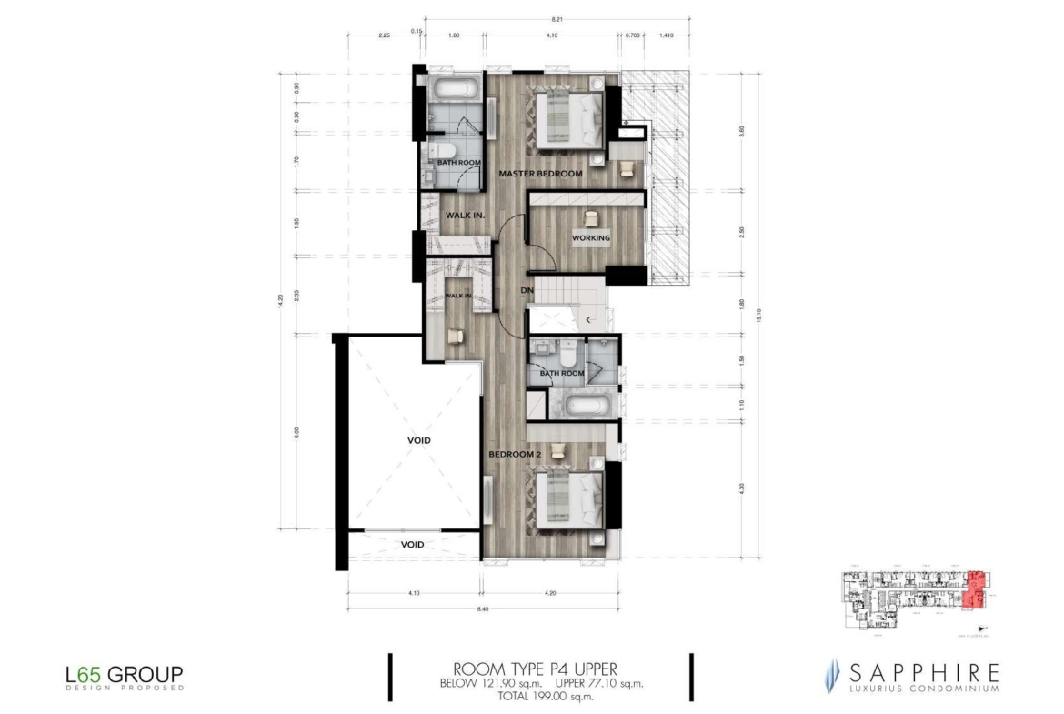 SAPPHIRE RAMA III-Room Plan