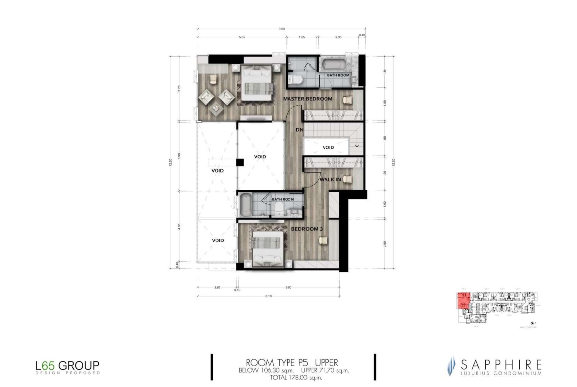 SAPPHIRE RAMA III-Room Plan