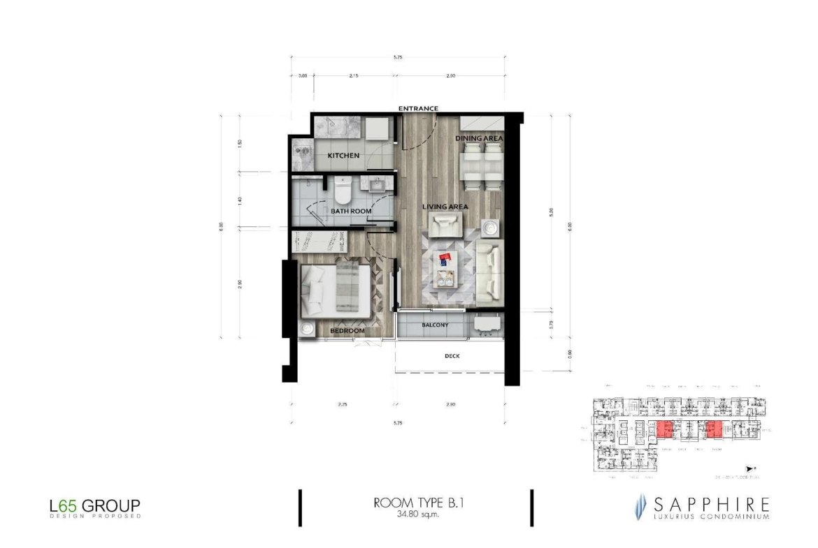 SAPPHIRE RAMA III-Room Plan