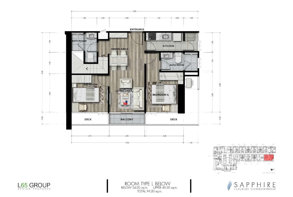 SAPPHIRE RAMA III-Room Plan