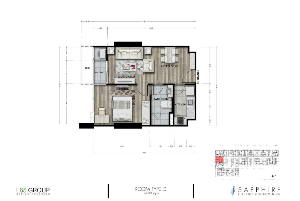 SAPPHIRE RAMA III-Room Plan