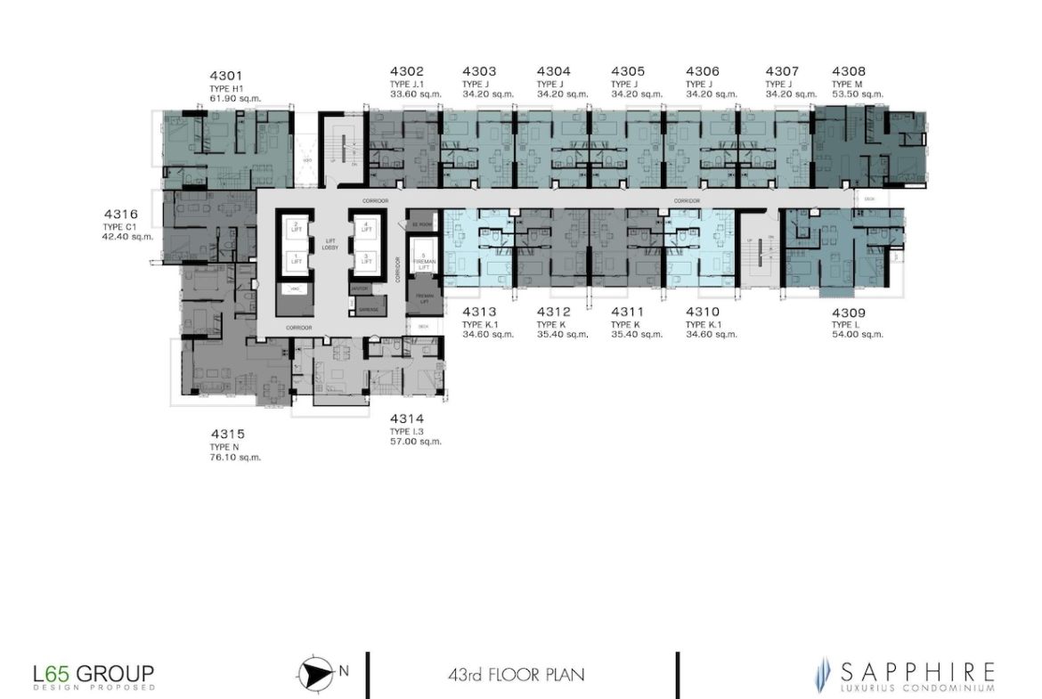 Sapphire floor plan